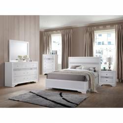 NAIMA WHITE FULL BED