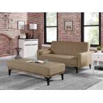 MELAINA SOFA MEDIUM-BROWN RA-MLASP3U5060