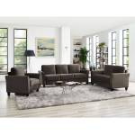 WESTIN CURVED ARM COFFEE SOFA 3 PC SET CCWENKSM26CFVA-Gr