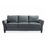 WESTIN CURVED ARM DARK GREY SOFA CCWENKS3M26CFVA
