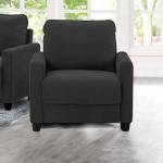 SINCLAIR WOOD LEGS BLACK CHAIR LK-SCRS1XM3001W
