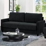 SINCLAIR WOOD LEGS BLACK SOFA LK-SCRS3XM3001W