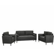 LANGFORD GREY SOFA 3 PC SETLK-LGFSPGU3073NV-Gr