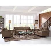 HARTFORD ROLLED ARM SOFA 3 PC SET LIGHT BROWN CCHRFKSM26BRRA-Gr