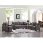 BENNETT SOFA 3 PC SET LK-BNTSPGU2515-Gr