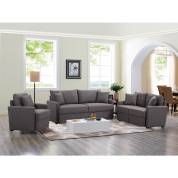 BENNETT SOFA 3 PC SET LK-BNTSPGU2515-Gr