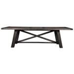 1468 Alpine Furniture 1468-22 Newberry Extension Dining Table Salvaged Grey