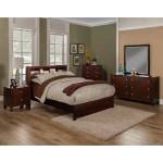 NSK Alpine Furniture NSK-01Q Solana 4PC SETS Queen Platform Bed