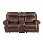 9488BR-2PW Power Double Reclining Love Seat with Center Console