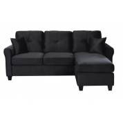 9411BK-3SC Reversible Sofa Chaise