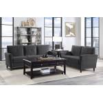9348GRY*2 2PC SETS Sofa + Love Seat
