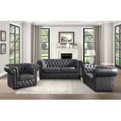 9335GRY*3 3PC SETS Sofa + Love Seat + Chair