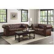 9335BRW*2 2PC SETS Sofa + Love Seat