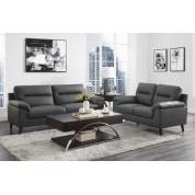 9334GY*2 2PC SETS Sofa + Love Seat