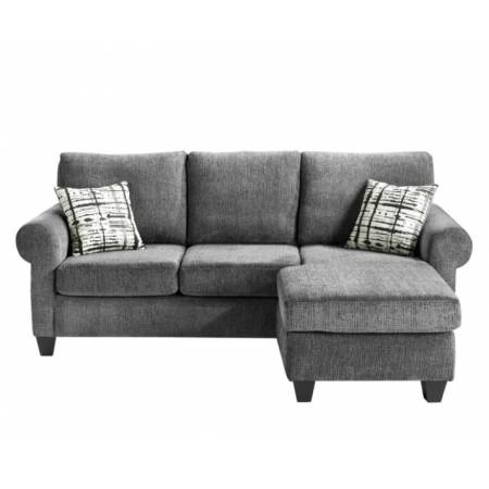 9317GY-3SC Reversible Sofa Chaise