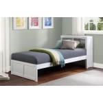 B2053BCW-1* Twin Bookcase Bed