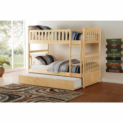 B2043-1*R Twin/Twin Bunk Bed with Twin Trundle