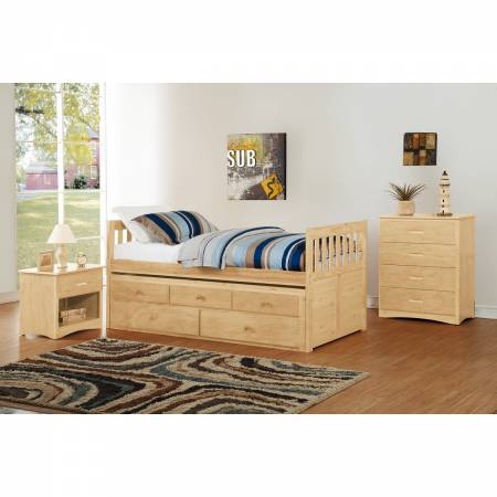 B2043PR-1*9 5PC SETS Twin/Twin Trundle Bed