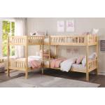 B2043CN-1* Corner Bunk Bed