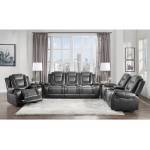 9470GY*3 3PC SETS Sofa + Love Seat + Chair