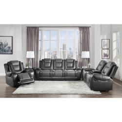 9470GY*3 3PC SETS Sofa + Love Seat + Chair