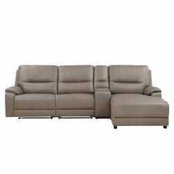 9429TP*4RCLRPWH 4-Piece Modular Power Reclining Sectional with Power Headrest and Right Chaise
