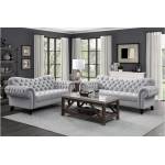 9330GY*2 2PC SETS Sofa + Love Seat