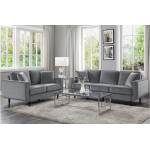 9329GY*2 2PC SETS Sofa + Love Seat