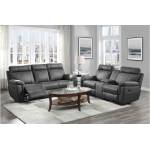 9301GRY*2 2PC SETS Sofa + Love Seat