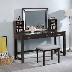 FOA-DK5685DG STEPHANIE VANITY SET