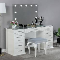 FOA-DK5682WH VALENTINA VANITY SET