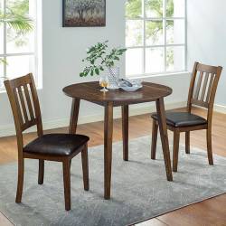 CM3771RT-3PK BLACKWOOD 3 PC. ROUND TABLE SET