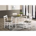 CM3714GY-T-5PK DEBBIE 5 PC. DINING TABLE SET