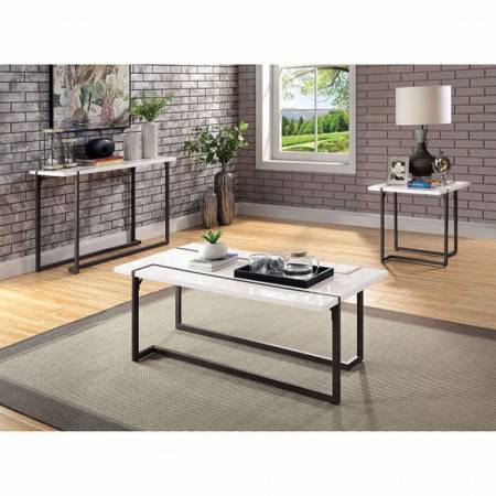 FOA4799-3PK IZAR SOFA TABLE + END TABLE + COFFEE TABLE