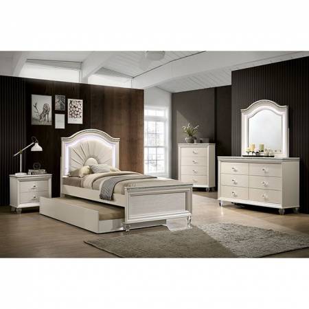 CM7901F+TR-4PC 4PC SETS ALLIE Full Bed Trundle