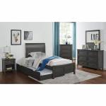 CM7517GYT+TR-4PC 4PC SETS  BROGAN Twin Bed Trundle
