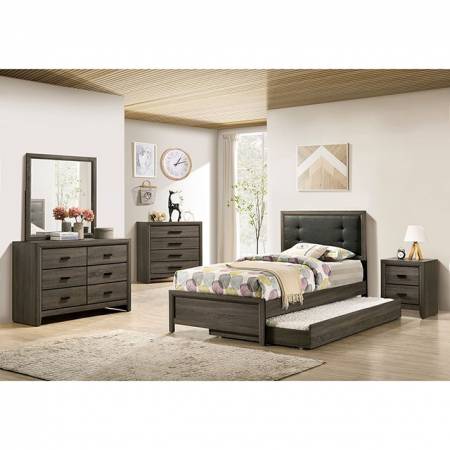 FOA7927F+TR-5PC 5PC SETS ROANNE Full Bed Trundle