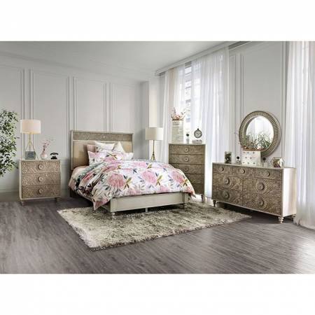 FOA7882CK-4PC 4PC SETS JAKARTA Cal.King Bed