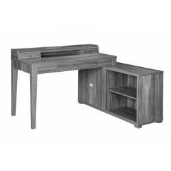 805751 L-SHAPE DESK W/ OUTLET