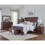223031KE-S4 4PC SETS E KING BED + NIGHTSTAND + DRESSER + MIRROR