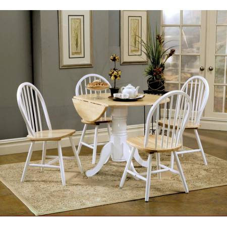 4241-S5 5P SETS TABLE + 4 SIDE CHAIRS