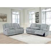 602561-S2 2PC SETS MOTION SOFA + MOTION LOVESEAT