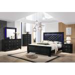223571KE-S4 4PC SETS EASTERN KING BED + NIGHTSTAND + DRESSER + MIRROR
