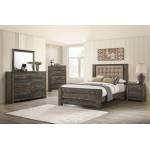 223481KE-S4 4PC SETS EASTERN KING BED + NIGHTSTAND + DRESSER + MIRROR