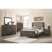 223481Q-S4 4PC SETS QUEEN BED + NIGHTSTAND + DRESSER + MIRROR