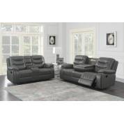610204-S2 2PC SETS MOTION SOFA + MOTION LOVESEAT