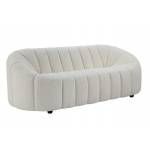 Osmash Sofa, White Teddy Sherpa - LV00229