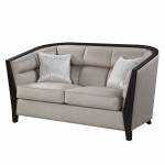 Zemocryss Loveseat w/2 pillows, Beige Fabric - 54236
