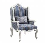 Ciddrenar Chair w/pillow, Fabric & White Finish - 54312