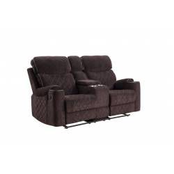 Motion Loveseat w/Console and USB Port - 56906